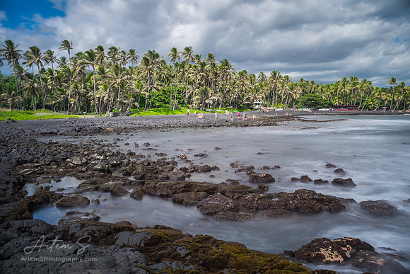Punalu'u Black Sand Beach