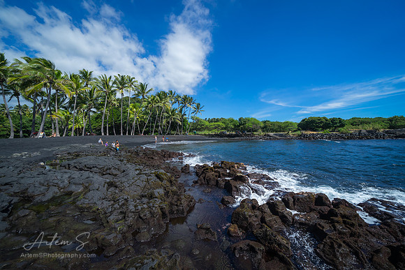 Punalu'u Black Sand Beach