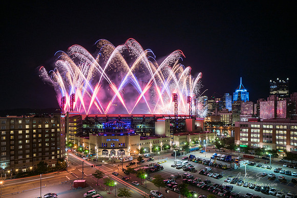 Fireworks over PNC Park