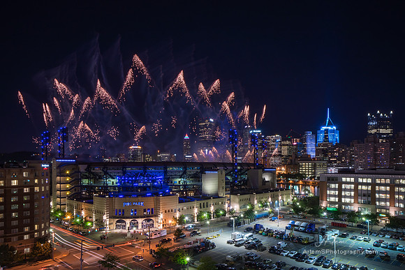 Fireworks over PNC Park