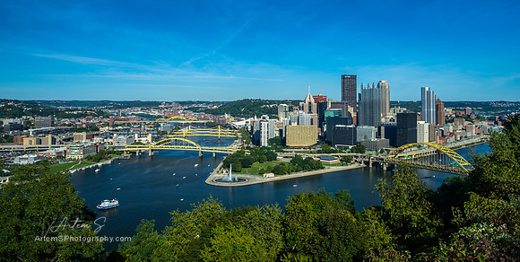 Point park and downtown