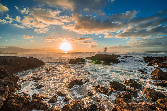 North Shore , Sunset