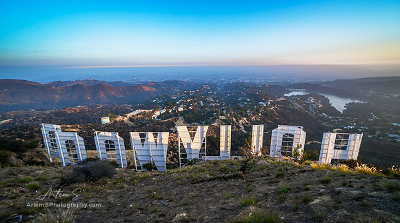 Hollywood sign
