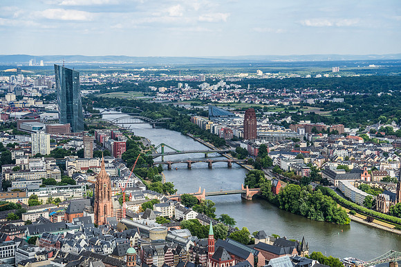 Frankfurt City Skyline